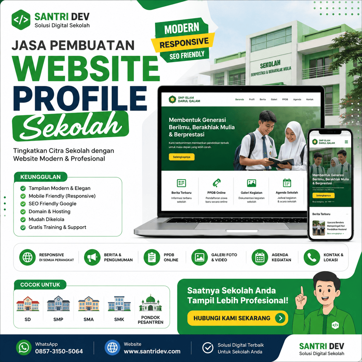 Website Profile Sekolah — Sekolah